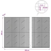Gabionas su 5 mm viela ir 5x2,5 cm tinkleliu 850x10x200 cm