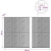 Gabionas su 5 mm viela ir 5x2,5 cm tinkleliu 1050x10x200 cm