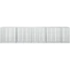 Gabionas su 5 mm viela ir 5x2,5 cm tinkleliu 450x30x100 cm