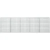 Gabionas su 5 mm viela ir 5x2,5 cm tinkleliu 500x20x150 cm