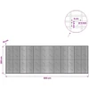 Gabionas su 5 mm viela ir 5x2,5 cm tinkleliu 600x10x200 cm