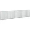 Gabionas su 5 mm viela ir 5x2,5 cm tinkleliu 450x20x100 cm