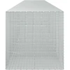 Gabionas su 5 mm viela ir 5x2,5 cm tinkleliu 1000x100x100 cm