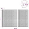 Gabionas su 5 mm viela ir 5x2,5 cm tinkleliu 1200x20x200 cm