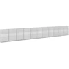 Gabionas su 5 mm viela ir 5x2,5 cm tinkleliu 1100x30x150 cm