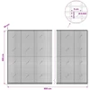 Gabionas su 5 mm viela ir 5x2,5 cm tinkleliu 900x20x200 cm