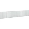 Gabionas su 5 mm viela ir 5x2,5 cm tinkleliu 550x10x100 cm