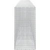 Gabionas su 5 mm viela ir 5x2,5 cm tinkleliu 550x50x100 cm