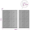 Gabionas su 5 mm viela ir 5x2,5 cm tinkleliu 950x10x200 cm