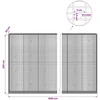 Gabionas su 5 mm viela ir 5x2,5 cm tinkleliu 1000x30x200 cm