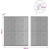 Gabionas su 5 mm viela ir 5x2,5 cm tinkleliu 1000x10x200 cm