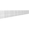 Gabionas su 5 mm viela ir 5x5 cm tinkleliu 1200x20x200 cm