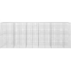 Gabionas su 5 mm viela ir 5x5 cm tinkleliu 550x20x200 cm
