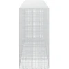 Gabionas su 5 mm viela ir 5x5 cm tinkleliu 500x100x200 cm