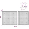 Gabionas su 5 mm viela ir 5x5 cm tinkleliu 1200x20x150 cm