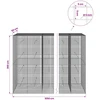 Gabionas su 5 mm viela ir 5x5 cm tinkleliu 1050x50x200 cm