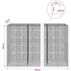 Gabionas su 5 mm viela ir 5x5 cm tinkleliu 700x30x200 cm