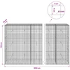 Gabionas su 5 mm viela ir 5x5 cm tinkleliu 1050x30x150 cm