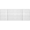 Gabionas su 5 mm viela ir 5x5 cm tinkleliu 400x20x150 cm