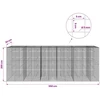 Gabionas su 5 mm viela ir 5x5 cm tinkleliu 550x30x200 cm