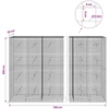 Gabionas su 5 mm viela ir 5x5 cm tinkleliu 700x20x200 cm