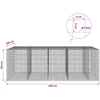 Gabionas su 5 mm viela ir 5x5 cm tinkleliu 450x100x150 cm