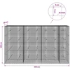 Gabionas su 5 mm viela ir 5x5 cm tinkleliu 350x20x200 cm