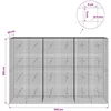 Gabionas su 5 mm viela ir 5x5 cm tinkleliu 300x20x200 cm