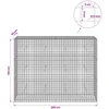 Gabionas su 5 mm viela ir 5x5 cm tinkleliu 200x30x150 cm