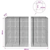 Gabionas su 5 mm viela ir 5x5 cm tinkleliu 1200x30x200 cm