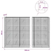 Gabionas su 5 mm viela ir 5x5 cm tinkleliu 1050x20x200 cm