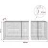 Gabionas su 5 mm viela ir 5x5 cm tinkleliu 1050x50x100 cm