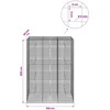 Gabionas su 5 mm viela ir 5x5 cm tinkleliu 150x30x200 cm