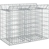 Gabioninė pakelta lova 100 x 50 x 80 cm Galvanizuotas plienas