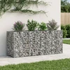Gabioninė pakelta lova 170 x 50 x 80 cm Galvanizuotas plienas