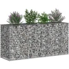 Gabioninė pakelta lova 170 x 50 x 80 cm Galvanizuotas plienas