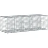 Gabioninė pakelta lova 180 x 60 x 55 cm Galvanizuotas plienas