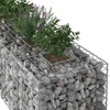 Gabioninė pakelta lova 180 x 60 x 55 cm Galvanizuotas plienas