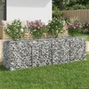 Gabioninė pakelta lova 200 x 50 x 60 cm Galvanizuotas plienas