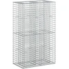 Gabioninė pakelta lova 90 x 50 x 150 cm Galvanizuotas plienas