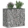 Gabioninė pakelta lova 90 x 50 x 80 cm Galvanizuotas plienas