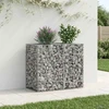 Gabioninė pakelta lova 90 x 50 x 80 cm Galvanizuotas plienas