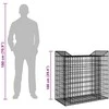 Gabioninė pakelta lova 50 x 100 x 100 cm Galvanizuotas plienas