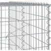 Gabiono krepšys su dangčiu, 150x100x200cm, galvanizuota geležis