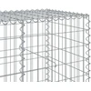 Gabiono krepšys su dangčiu, 300x100x100cm, galvanizuota geležis