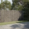 Gabiono krepšys su dangčiu, 300x100x150cm, galvanizuota geležis