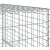 Gabiono krepšys su dangčiu, 500x100x150cm, galvanizuota geležis