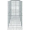 Gabiono krepšys su dangčiu, 500x100x200cm, galvanizuota geležis