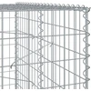 Gabiono krepšys su dangčiu, 500x100x200cm, galvanizuota geležis