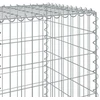 Gabiono krepšys su dangčiu, 500x50x150cm, galvanizuota geležis